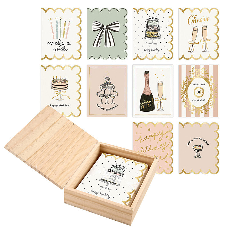 Boxed Greeting Cards - Happy Birthday