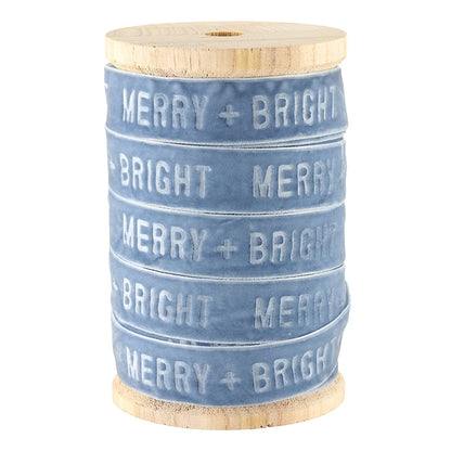 Face to Face Velvet Ribbon Spool - Merry & Bright