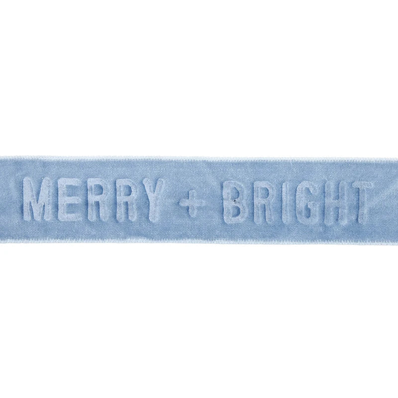 Face to Face Velvet Ribbon Spool - Merry & Bright