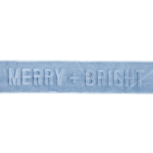 Face to Face Velvet Ribbon Spool - Merry & Bright