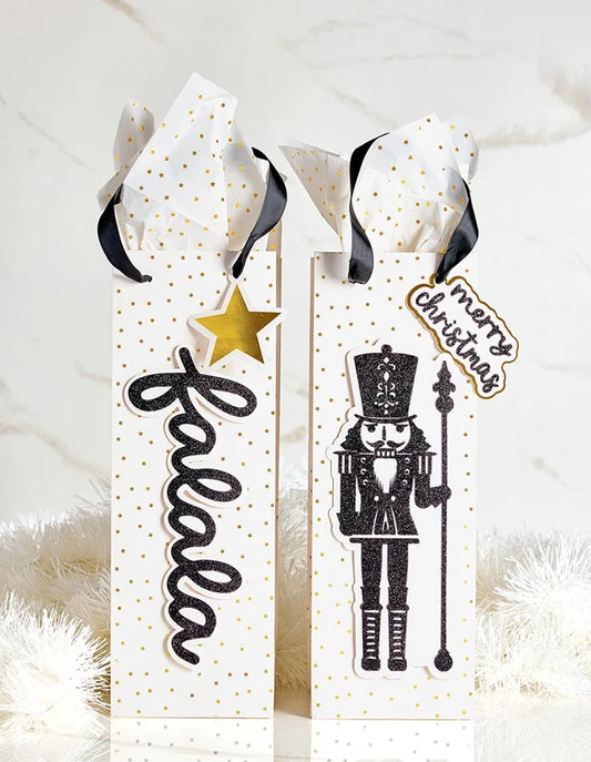Bottle Bag - FALALA + Gold Stars