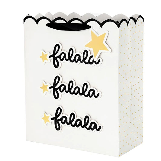 Large Gift Bag - FALALA + Gold Stars