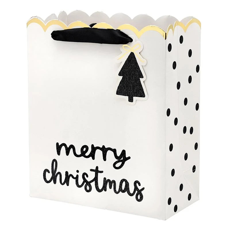 Gift Bag Set - Ivory + Black