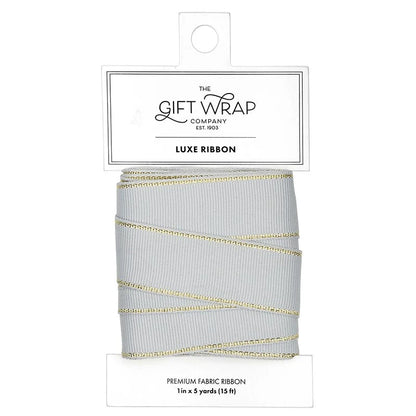 Luxe Ribbon - Light Silver