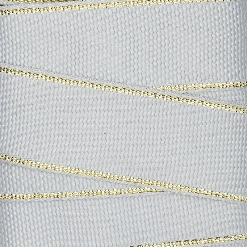 Luxe Ribbon - Light Silver
