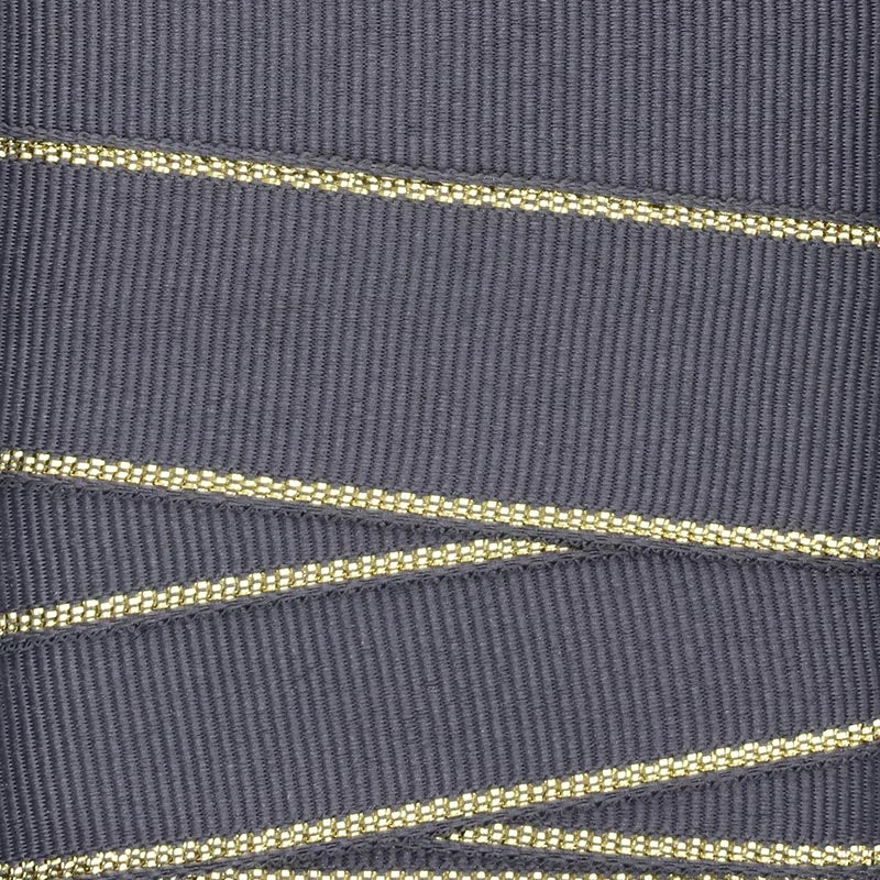 Luxe Ribbon - Dark Charcoal