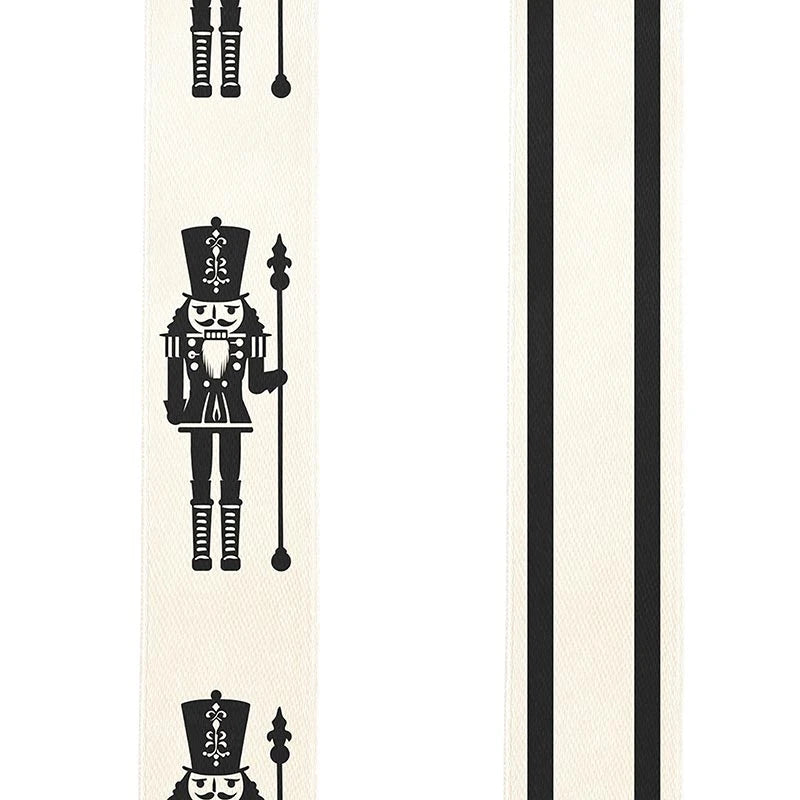 Ribbons - Nutcrackers + Stripes - Set of 2