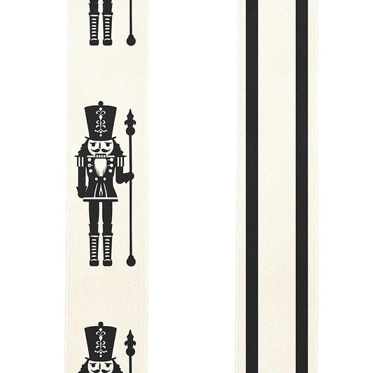 Ribbons - Nutcrackers + Stripes - Set of 2