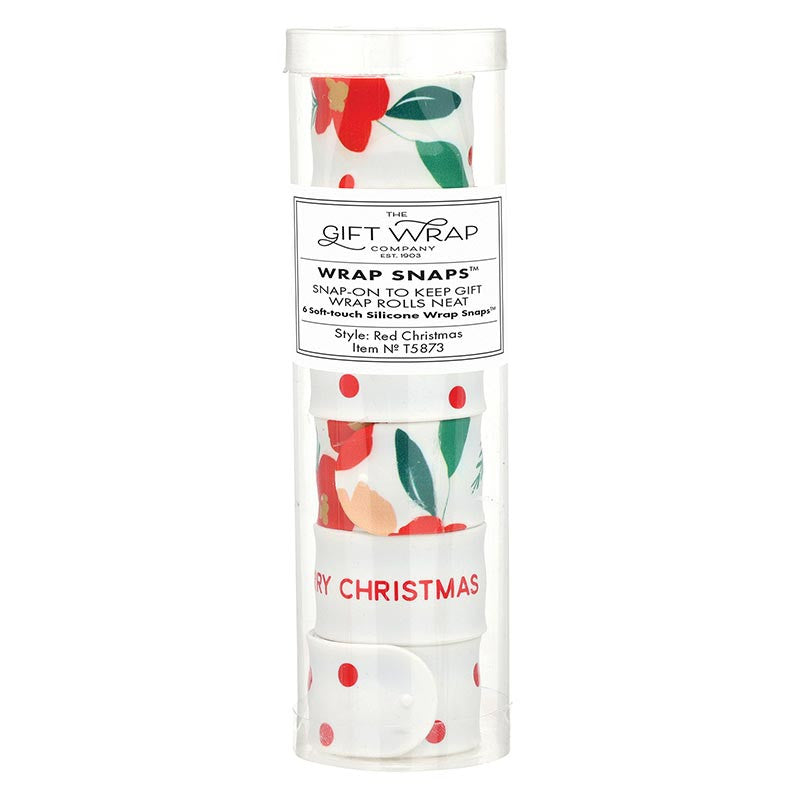 Wrap Snaps - Red Christmas