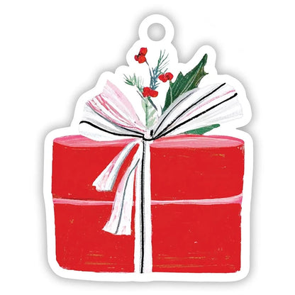 Gift Tag Book - Red Christmas