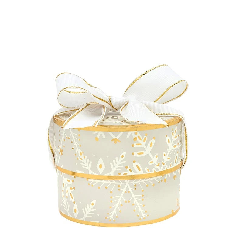 Nested Paper Gift Box - Snowflakes - Set of 2