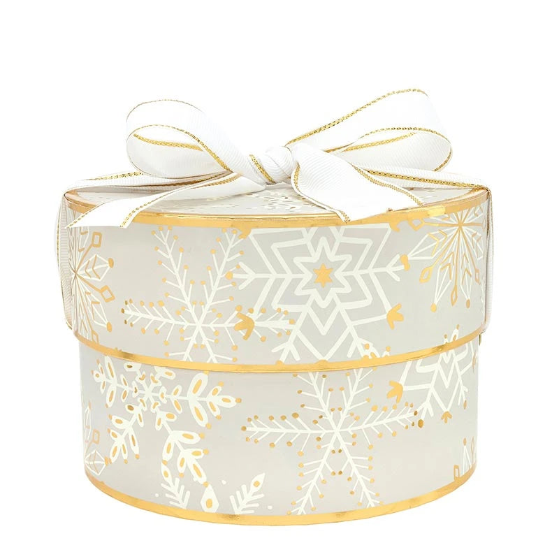 Nested Paper Gift Box - Snowflakes - Set of 2