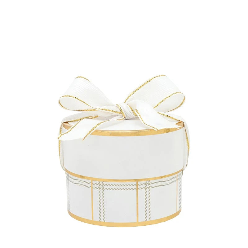 Nested Paper Gift Box - Plaid - Set of 3