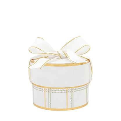 Nested Paper Gift Box - Plaid - Set of 3