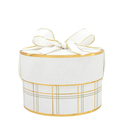 Nested Paper Gift Box - Plaid - Set of 3