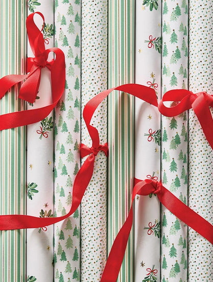 Wrapping Paper - Sage Stripes