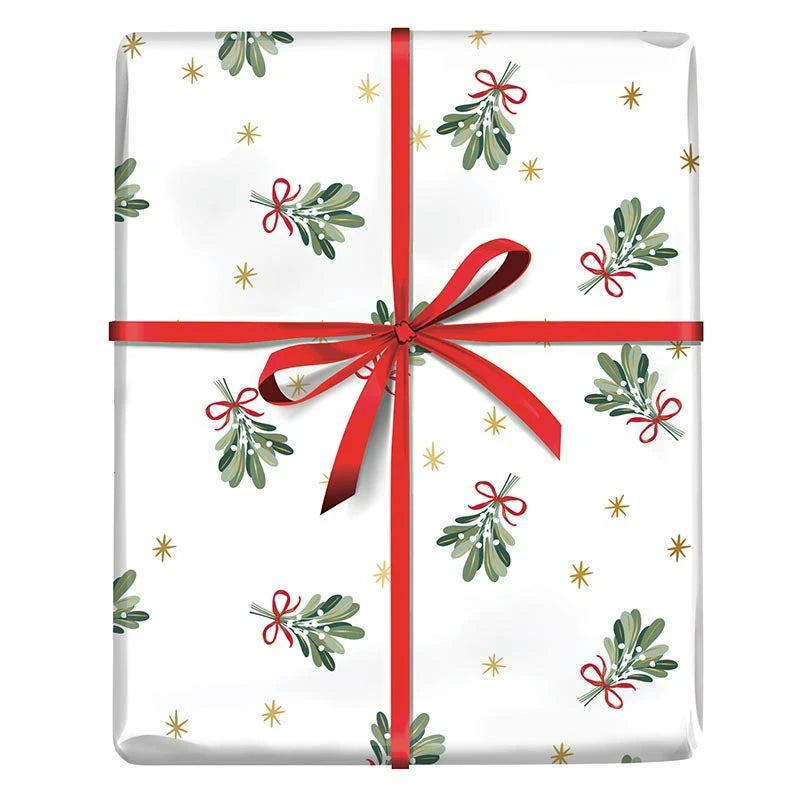 Wrapping Paper - Mistletoes