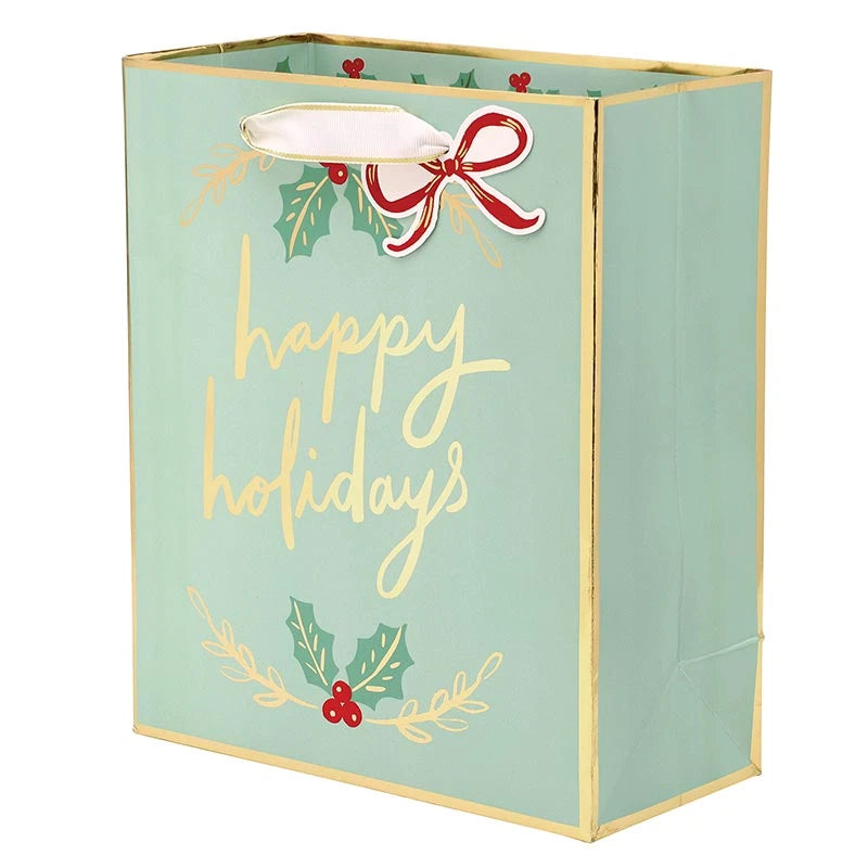 Medium Gift Bag - Happy Holidays