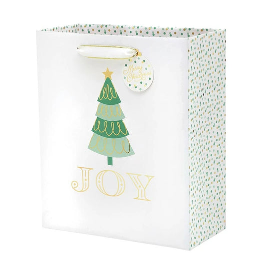 Large Gift Bag - Joy + Confetti Dots