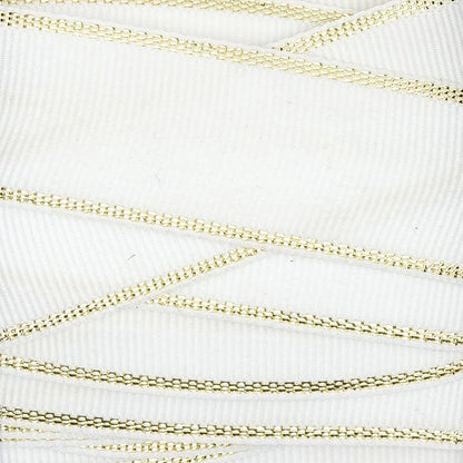 Luxe Ribbon - White