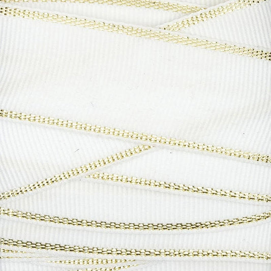 Luxe Ribbon - White
