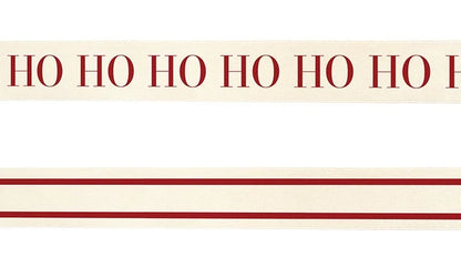 Ribbons - Ho Ho Ho + Striped - Set of 2