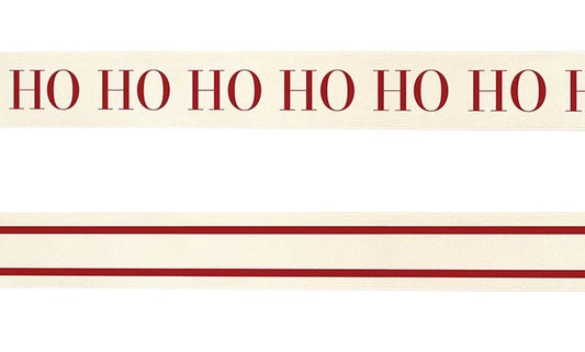Ribbons - Ho Ho Ho + Striped - Set of 2