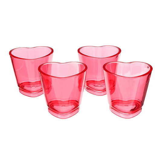 Shot Cups - Heart - 4ct