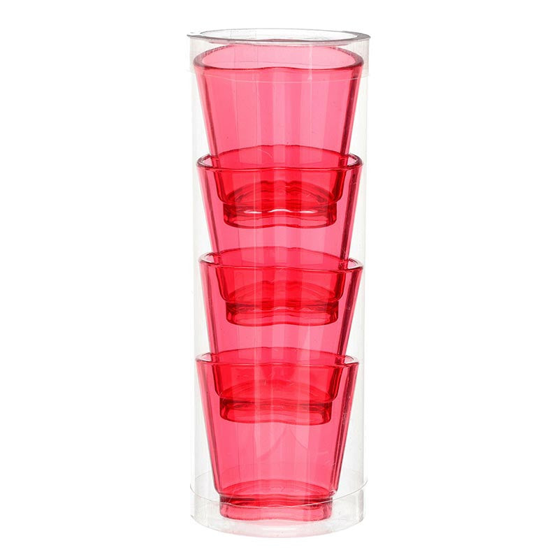 Shot Cups - Heart - 4ct