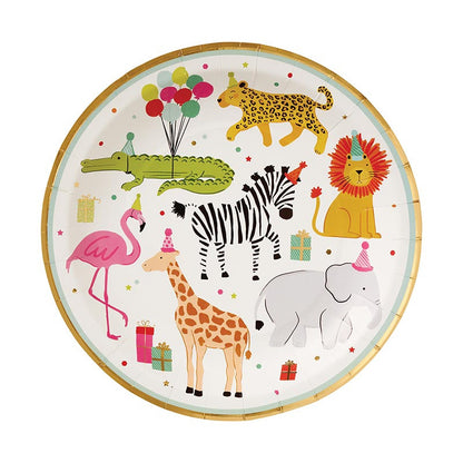Paper Dinner Plate - Party Animal