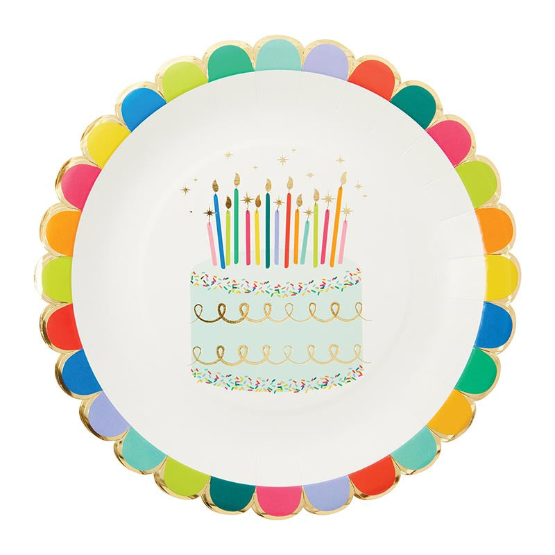 Paper Dinner Plate - Sprinkle Birthday