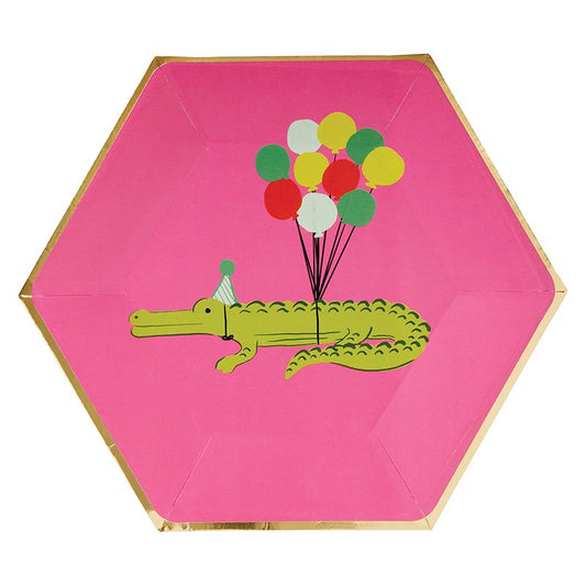 Paper Lunch Plate - Party Animal