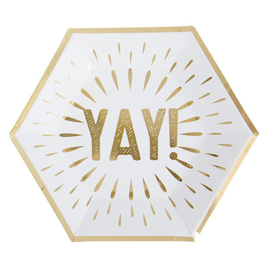 Paper Lunch Plate - YAY