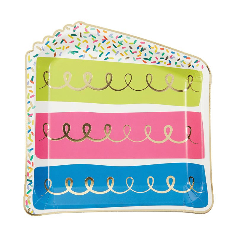 Paper Lunch Plate - Sprinkle Birthday