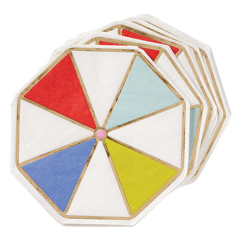 Beverage Napkins - Beach Umbrella