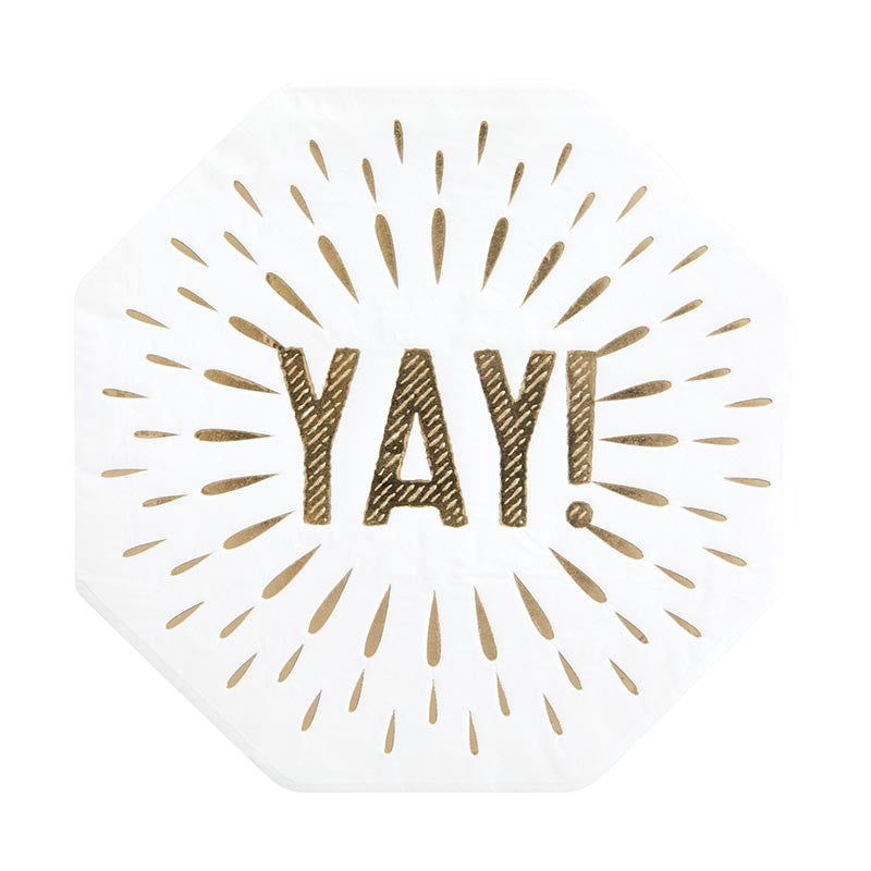 Beverage Napkin - YAY
