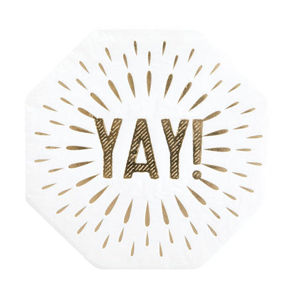 Beverage Napkin - YAY