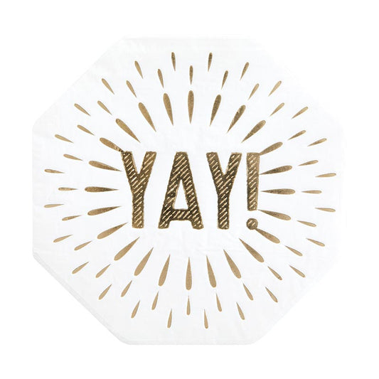 Beverage Napkin - YAY