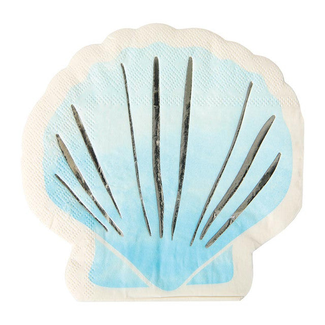 Lunch Napkins - Watercolor Coastal