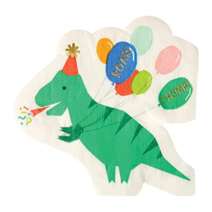 Beverage Napkins - Dino Party