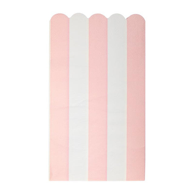 Guest Napkins - White Pinwheel