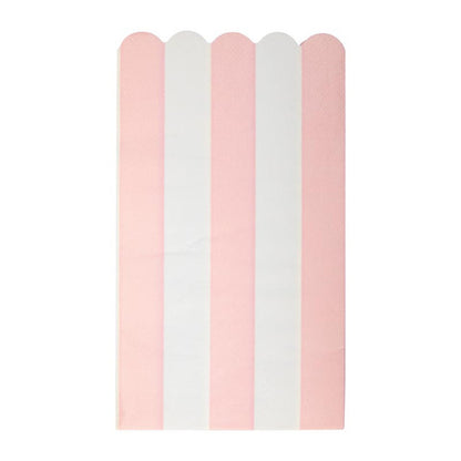 Guest Napkins - White Pinwheel