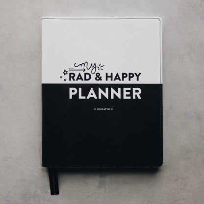 8x10 Undated Planner - Halfsies Edition