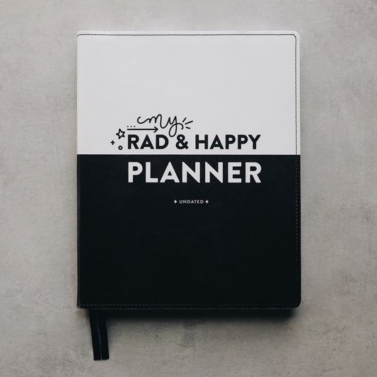 8x10 Undated Planner - Halfsies Edition