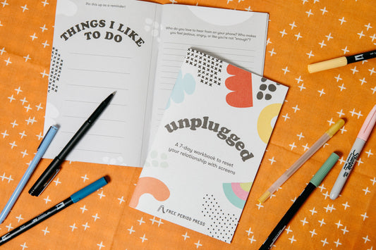 Unplugged: A Digital Detox Workbook to Reset Your Relationship with Screens