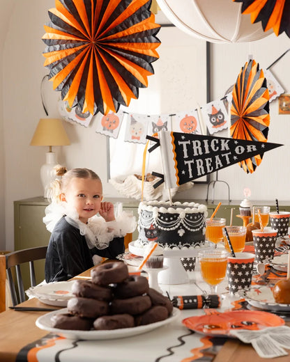 Trick or Treat Felt Pennant