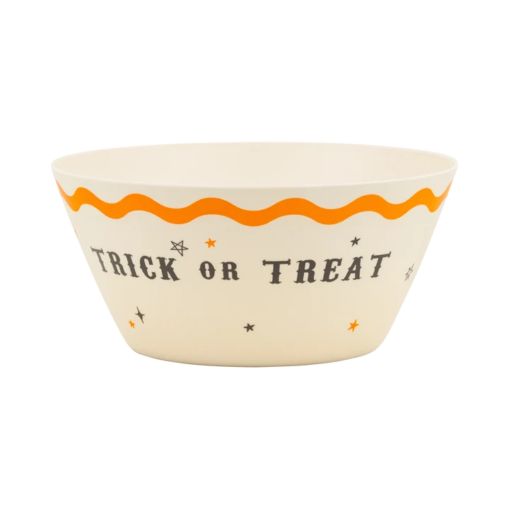 Trick or Treat Bamboo Bowl