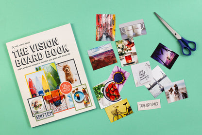 The Vision Board Book: 700+ words and images to visualize your goals and dream life