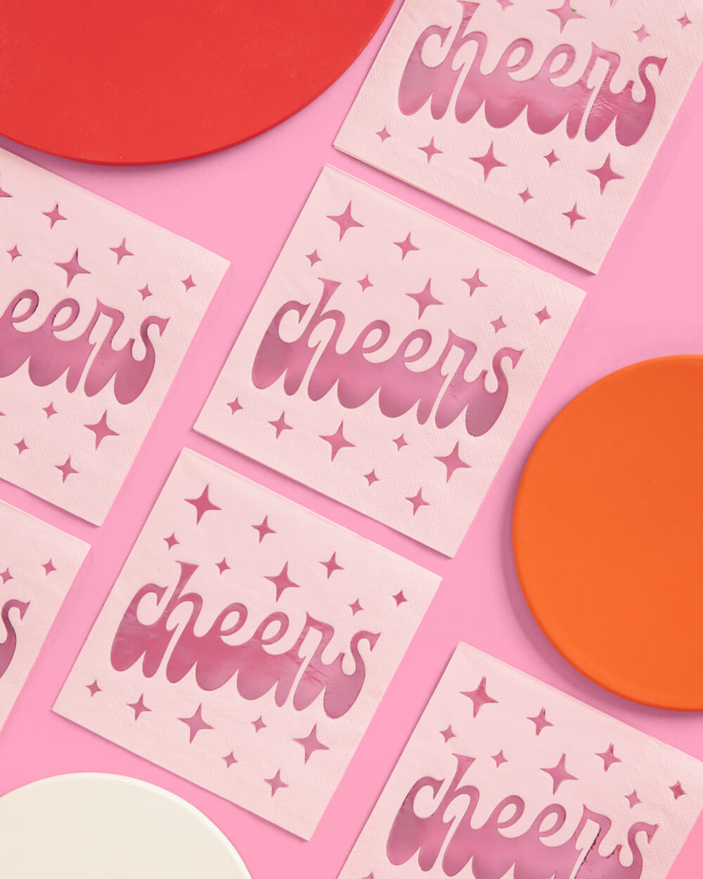 Cheers Napkins - 50 foil napkins