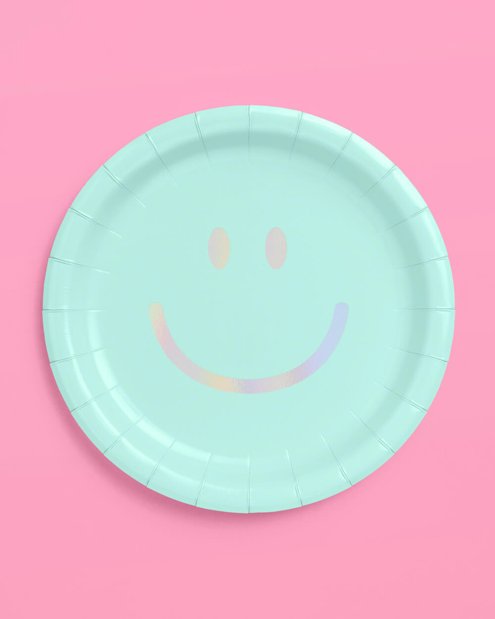 Smiley Plates - 24 paper plates